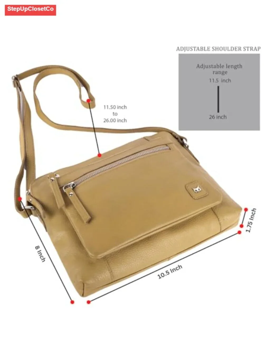 Genuine Leather Crossbody Bag Women Small Soft Pebbled Shoulder Purse